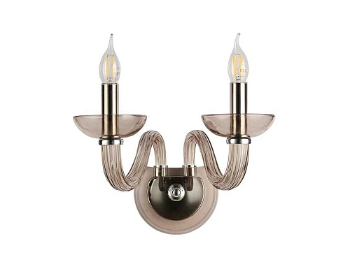 Бра Newport 8642/A chrome coffee М0071703