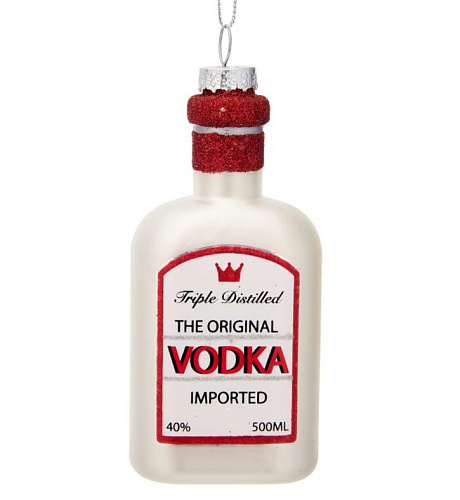Елочное украшение S&B 720419 Бутылка Водка