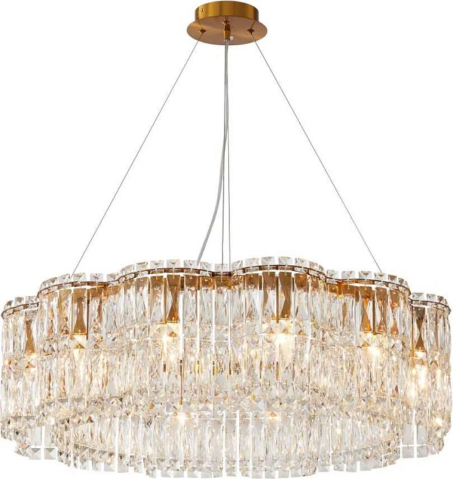 Люстра подвесная хрустальная 2174/05/12P Stilfort, серия Admire