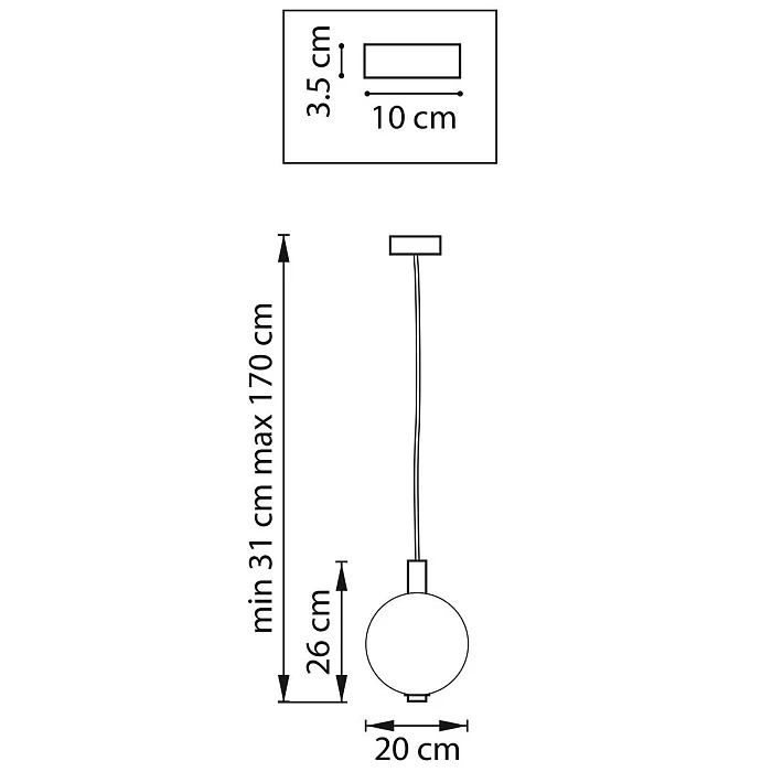 Подвесной светодиодный светильник Lightstar Colore 805401