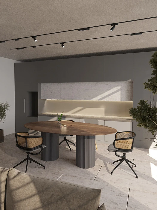 Светильник трековый ZZOK NLM06-BK4K