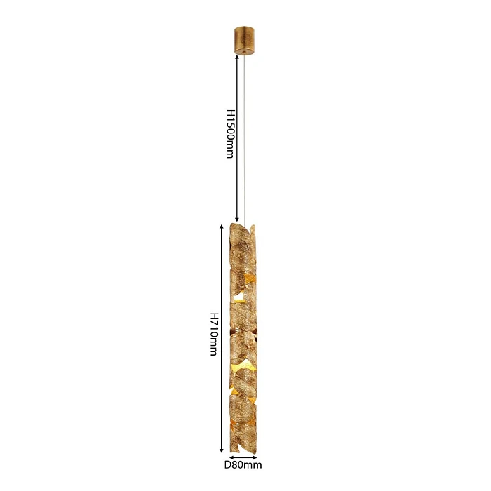 Подвесной светильник Favourite Leaftube 4802-1P
