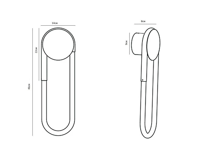 Бра Kink Light Канто 08273,19(4000K)